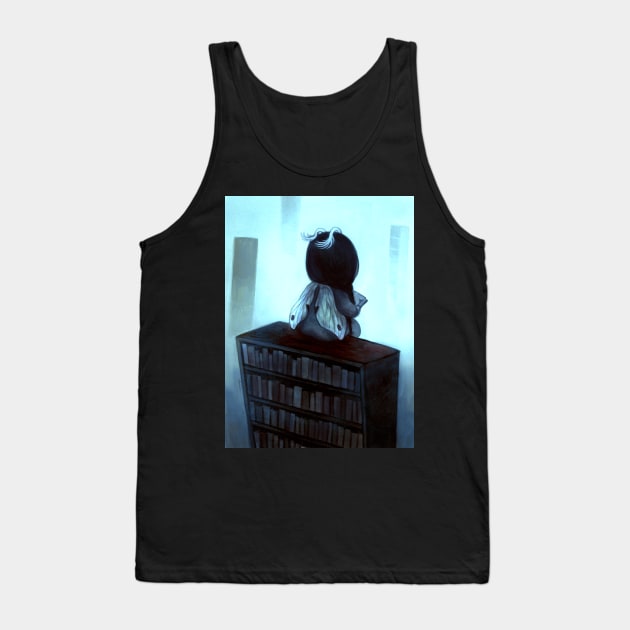 Moth-bitten Library Tank Top by selvagemqt